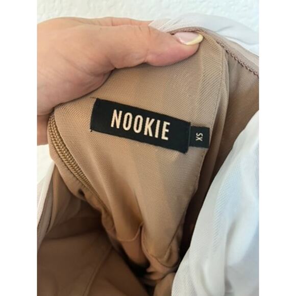 Nookie x REVOLVE Dita Mesh Gown in White XS - Picture 9 of 9